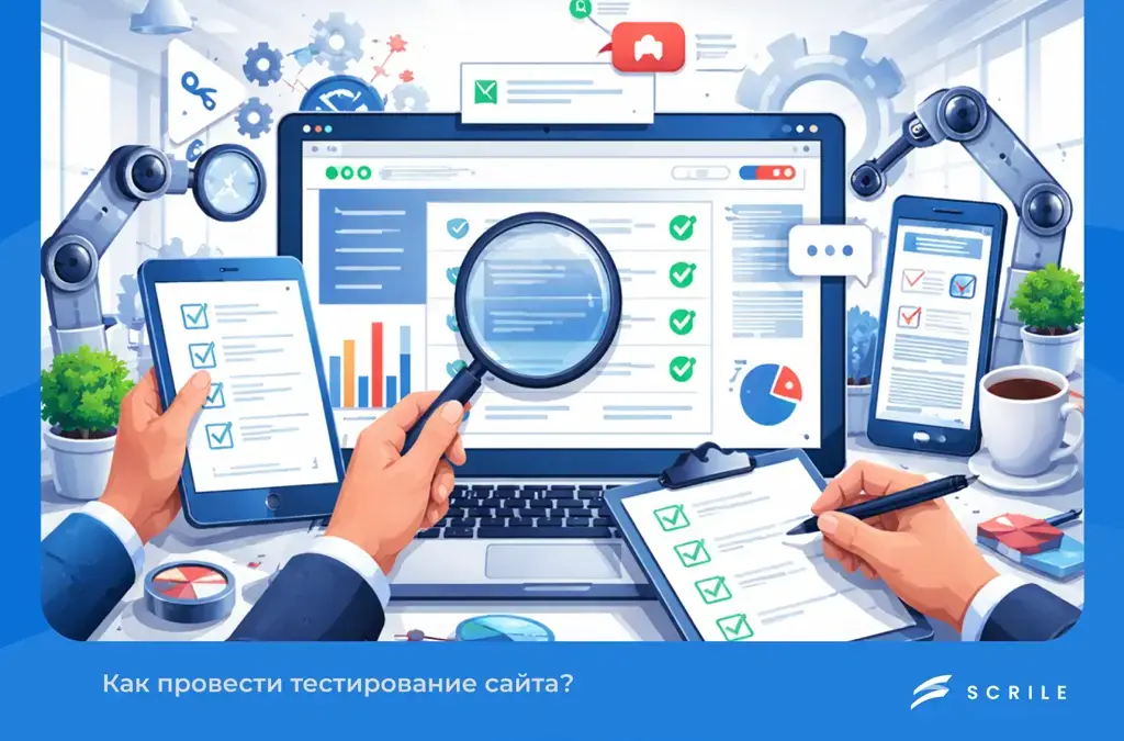 тестирование сайта