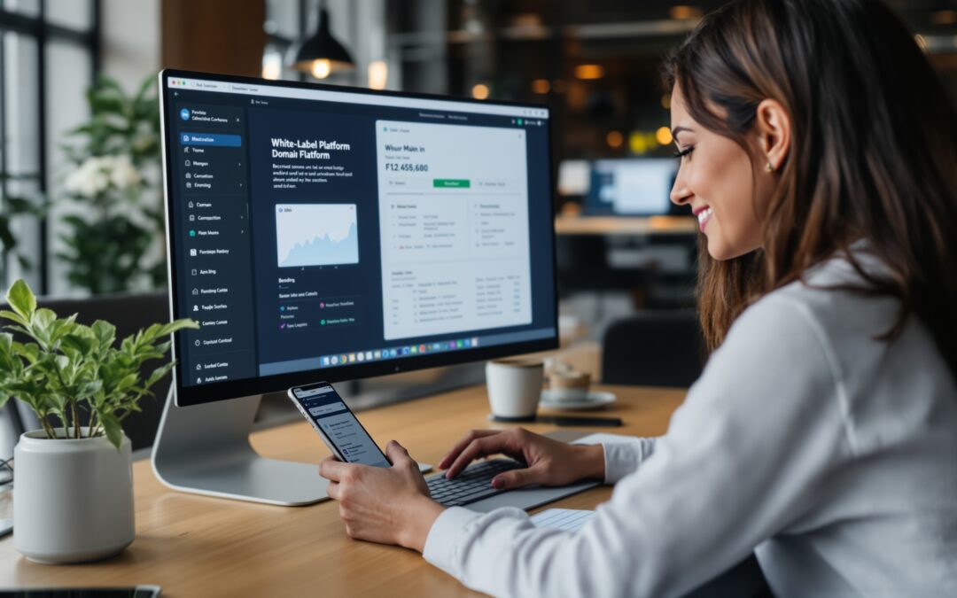 Брендированная white label платформа с интерфейсом под собственный домен и бренд